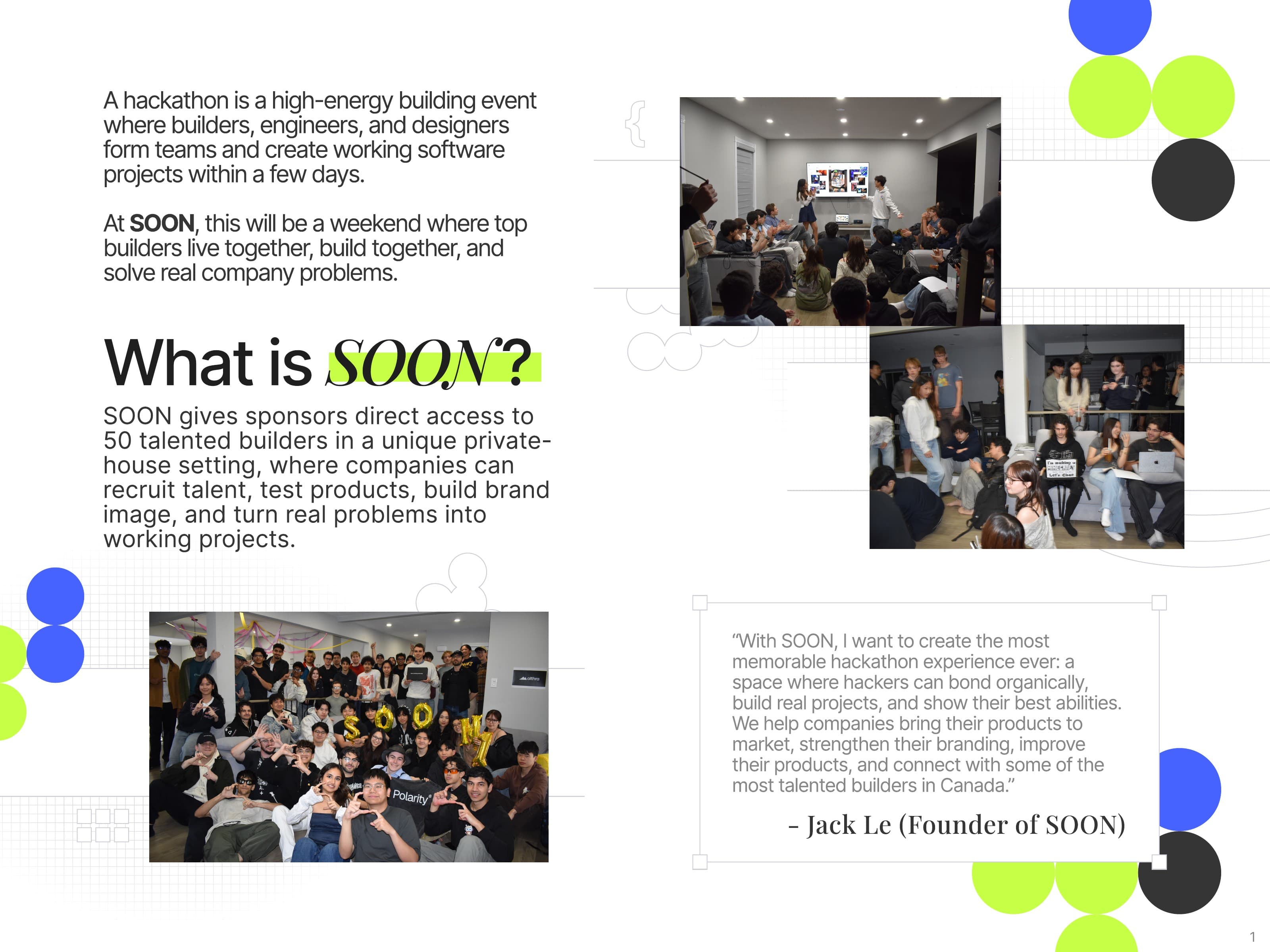 Sponsorship prospectus, page 2 of 12