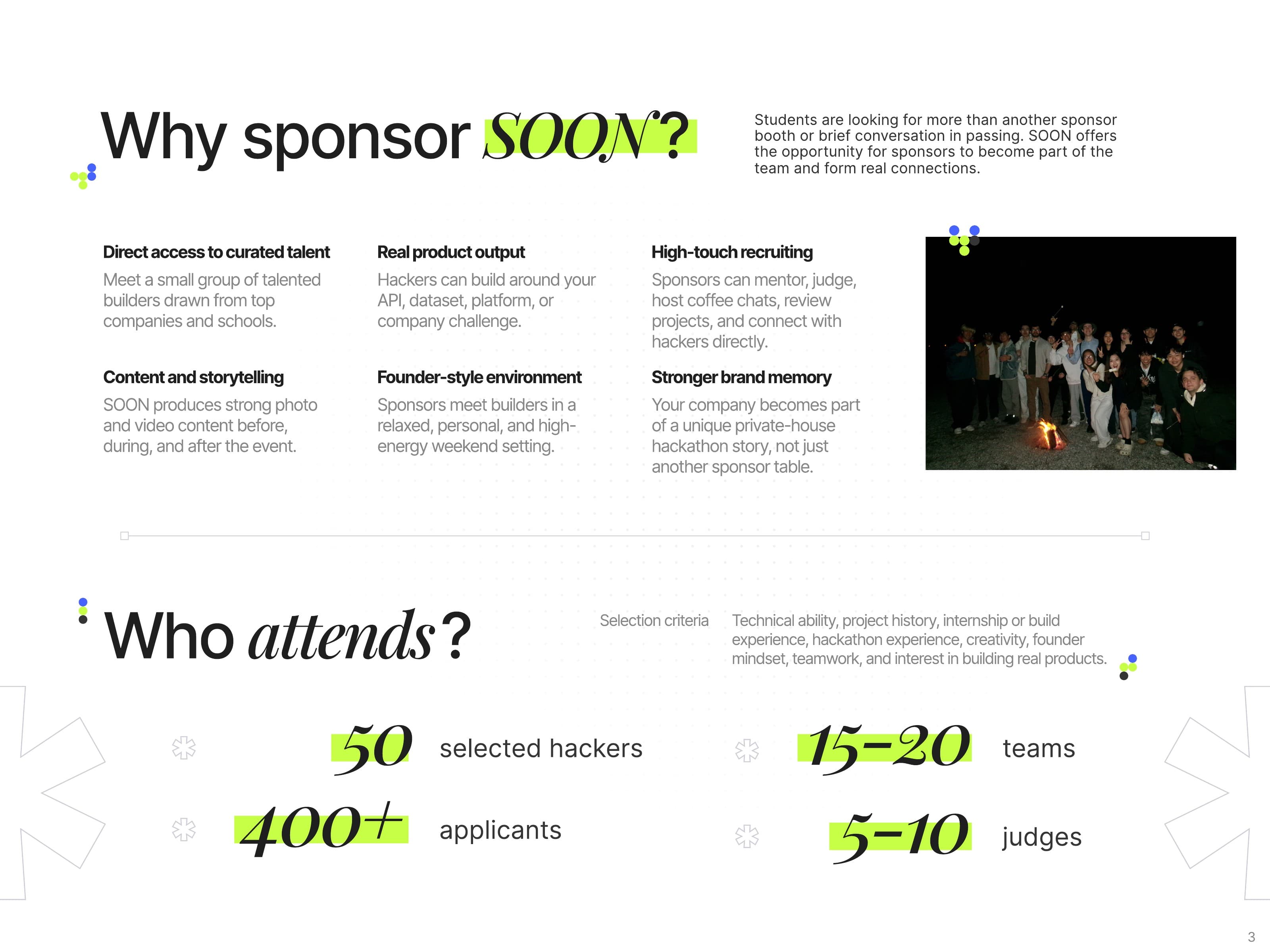 Sponsorship prospectus, page 4 of 12