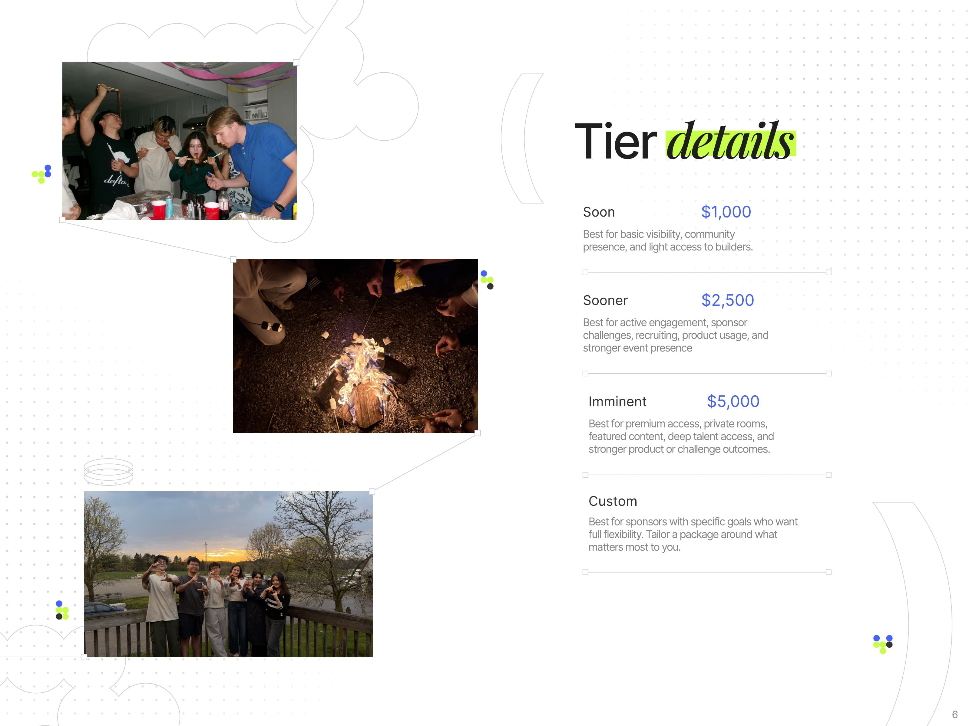 Sponsorship prospectus, page 7 of 12