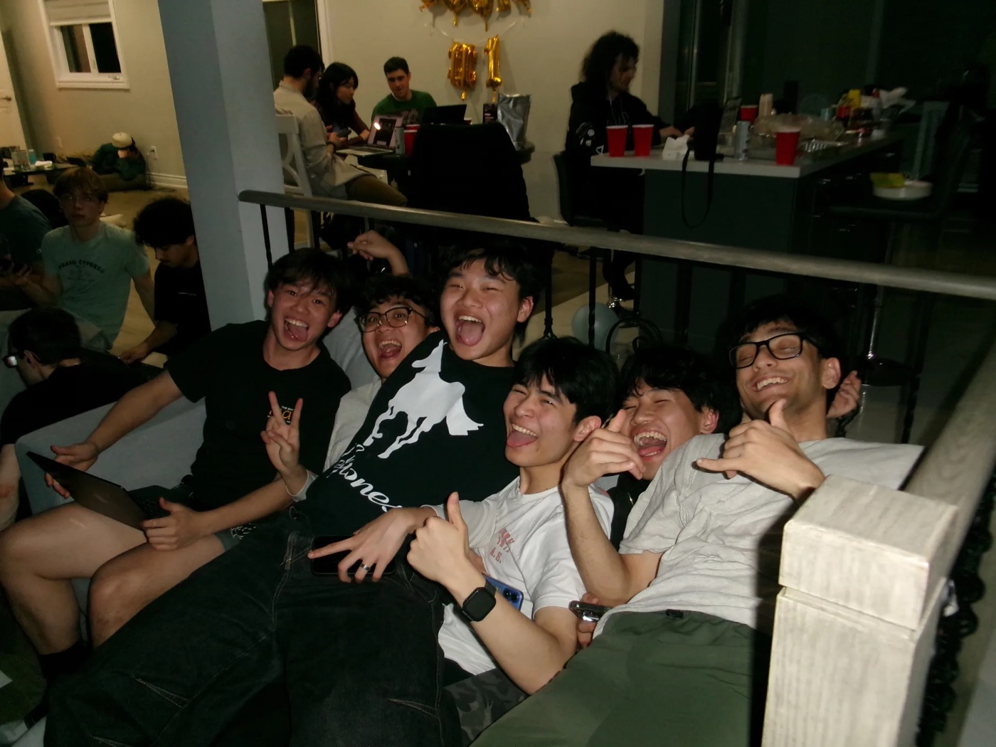 Hackers hanging out